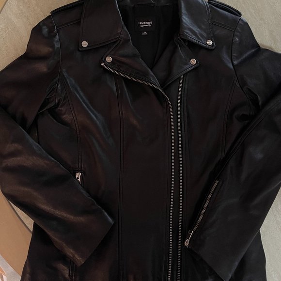 Lamarque Terri Leather Jacket - Picture 3 of 5